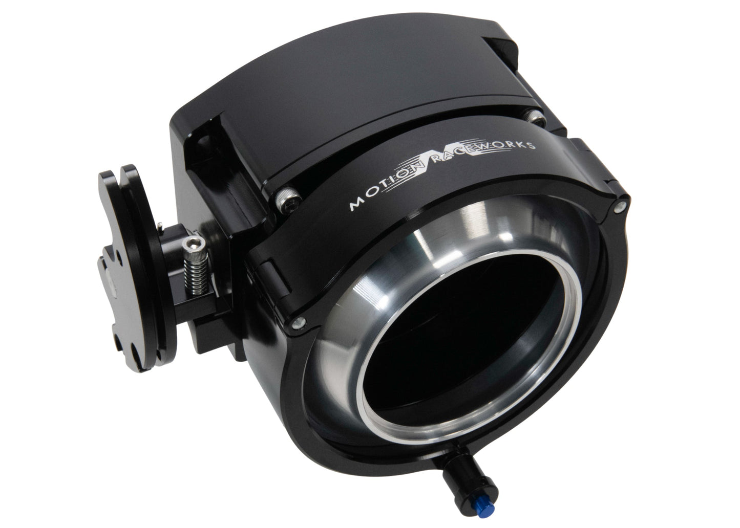 ICON Race 102/105mm Cable Drive Throttle Body (Black) w/ Interchangeable Connection - Motion Raceworks