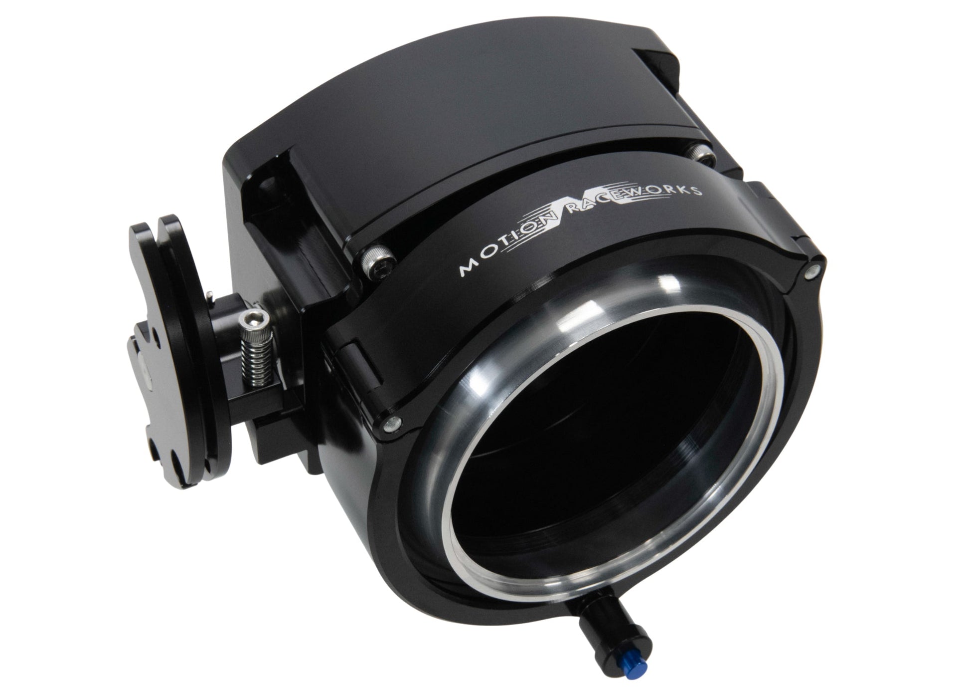 ICON Race 102/105mm Cable Drive Throttle Body (Black) w/ Interchangeable Connection - Motion Raceworks