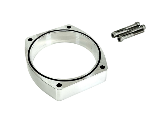 102mm 1" Throttle Body Spacer (LS 4-Bolt Pattern) BARE