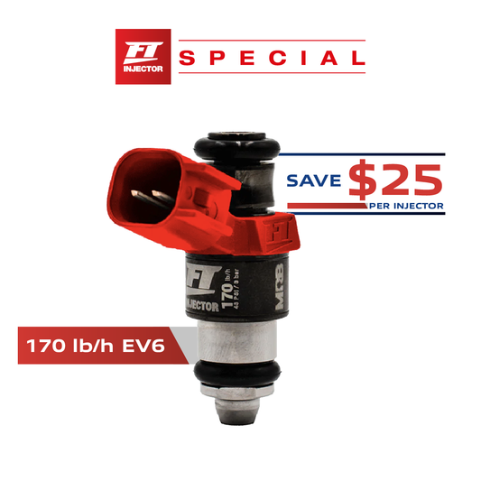 FT Injector 170 lb/h - EV6 Connector