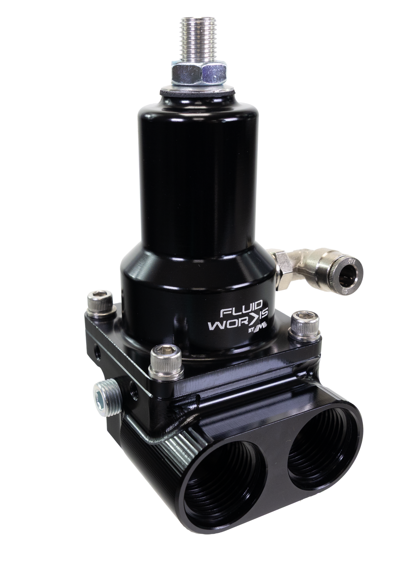 Fluidworks 7-20 GPM Fuel Pressure Regulator Front Loader - Motion Raceworks
