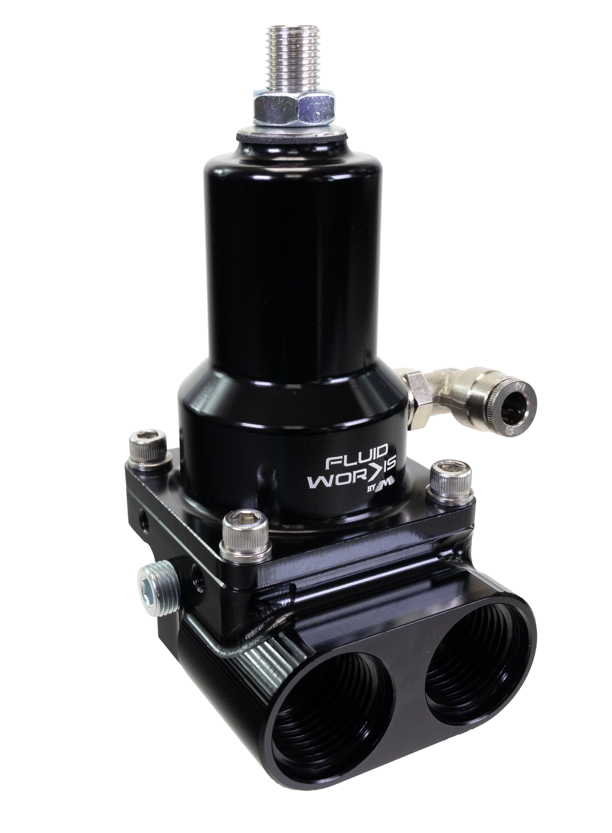 Fluidworks 7-20 GPM Fuel Pressure Regulator Front Loader - Motion Raceworks