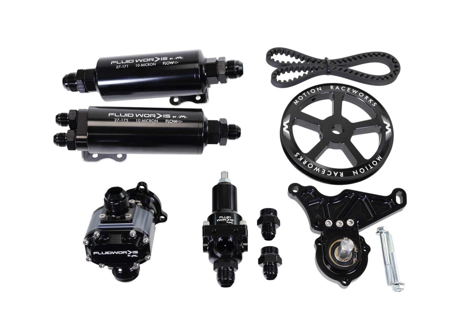 Fluidworks Coyote Ford Mechanical Fuel System Kit - Motion Raceworks