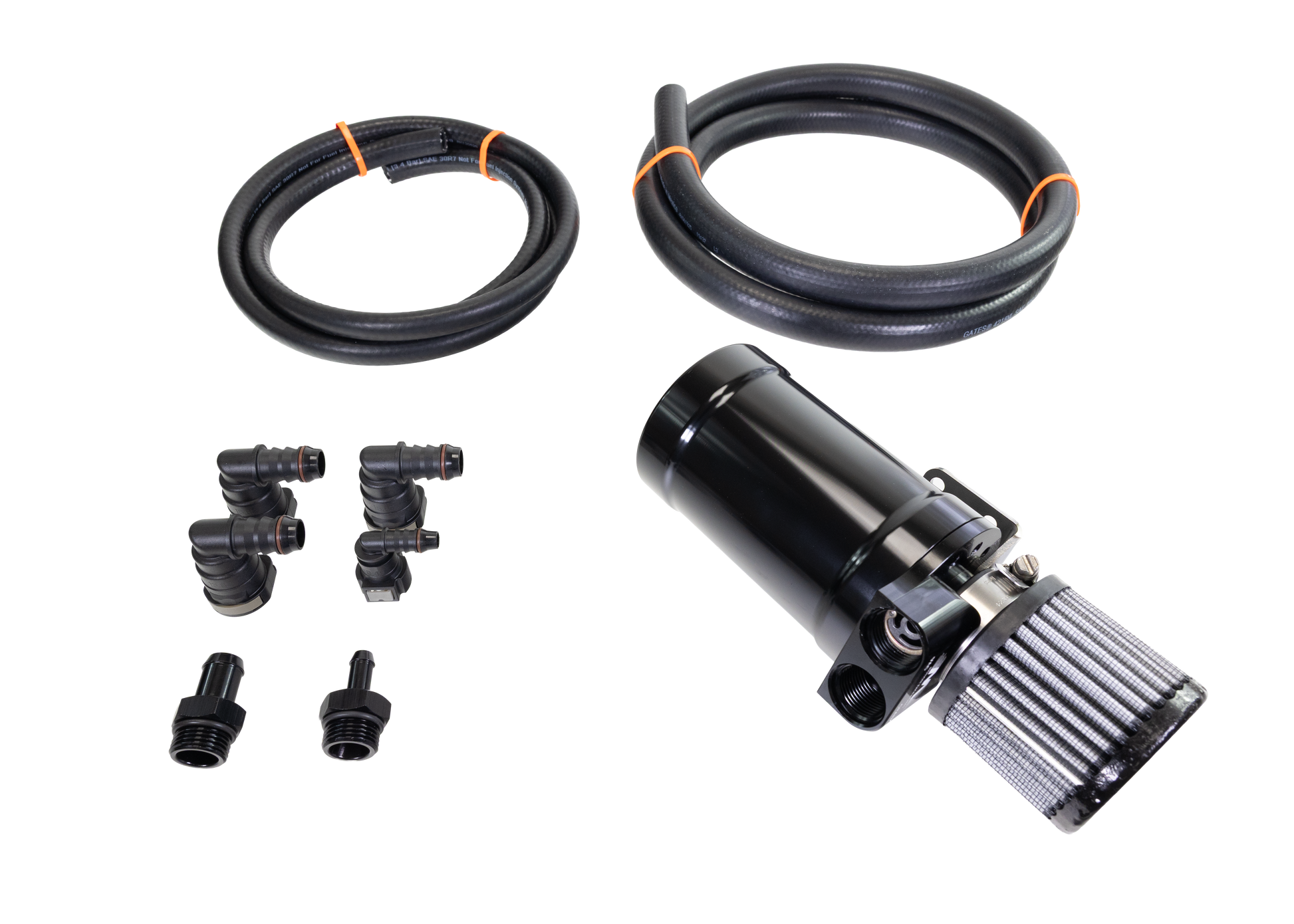 Motion Raceworks F150 2 Stage Active Billet Catch Can Coyote Kit - Motion Raceworks
