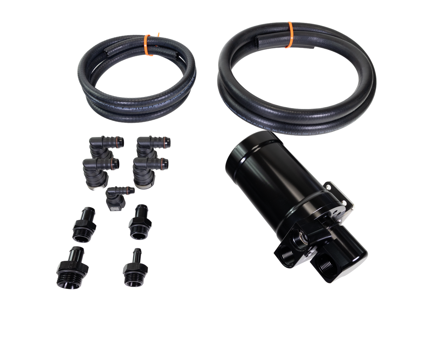 Motion Raceworks F150 2 Stage Active Billet Closed System Catch Can Coyote Kit - Motion Raceworks