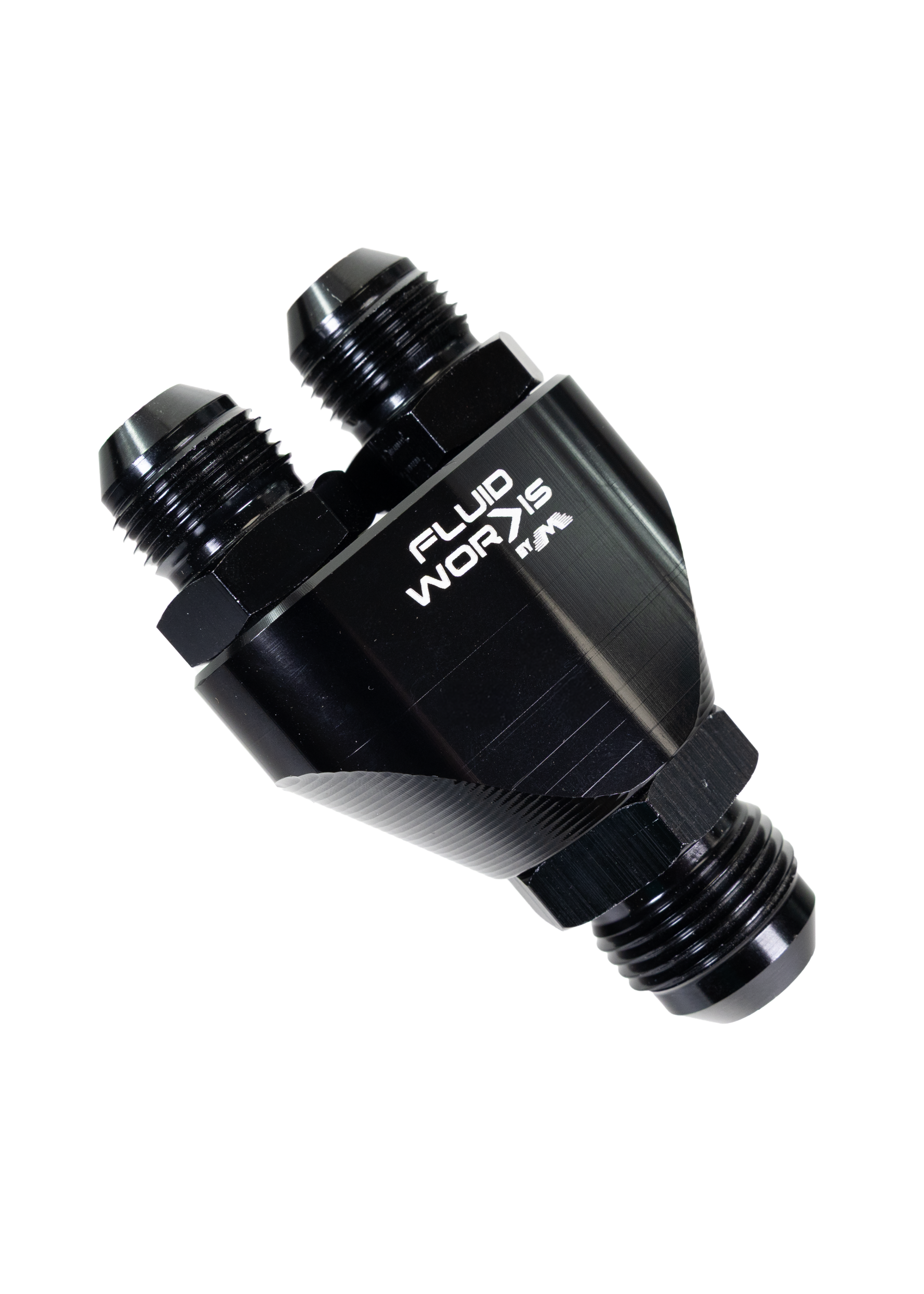 12AN TO DUAL 10AN Y FITTING - Motion Raceworks