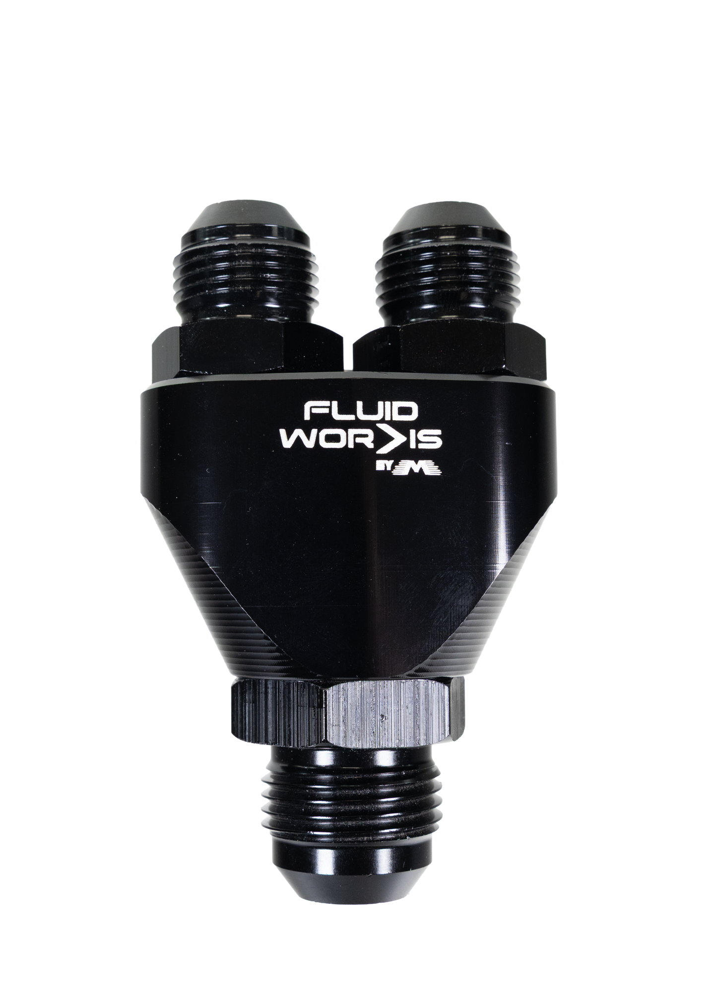 12AN TO DUAL 10AN Y FITTING - Motion Raceworks