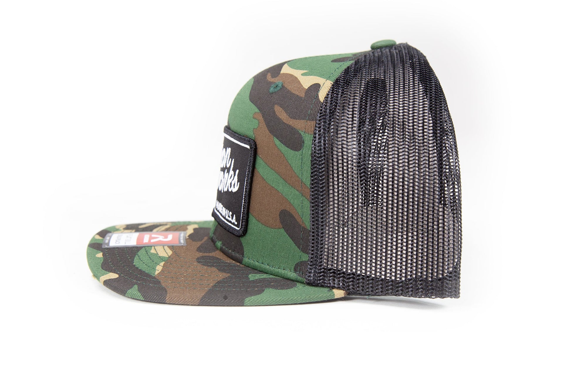 Motion Heritage Hat Green Camo Flat Bill Snapback 95-121-Motion Raceworks-Motion Raceworks