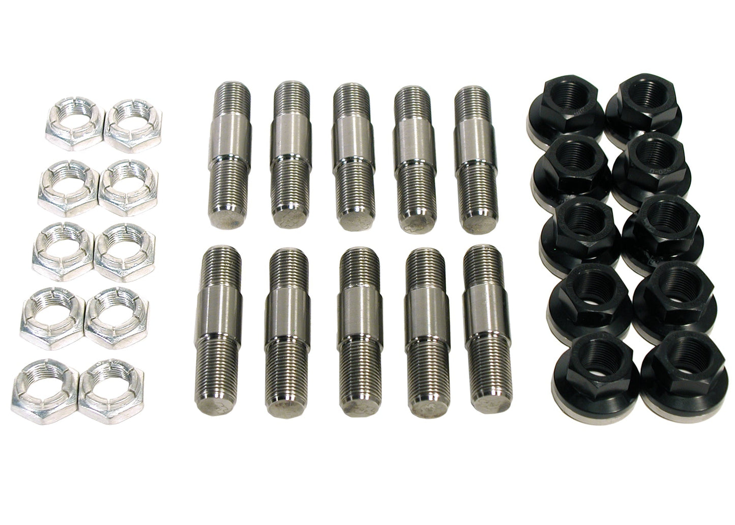 5/8" Titanium Drive Stud / Aluminum Lugnut Kit (.875" shoulder length) - Motion Raceworks