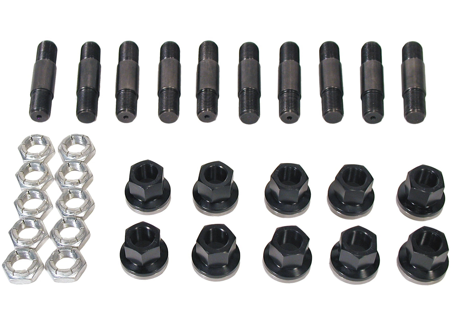 5/8" Titanium Stud / Aluminum Lugnut Kit (1.187" shoulder length) - Motion Raceworks