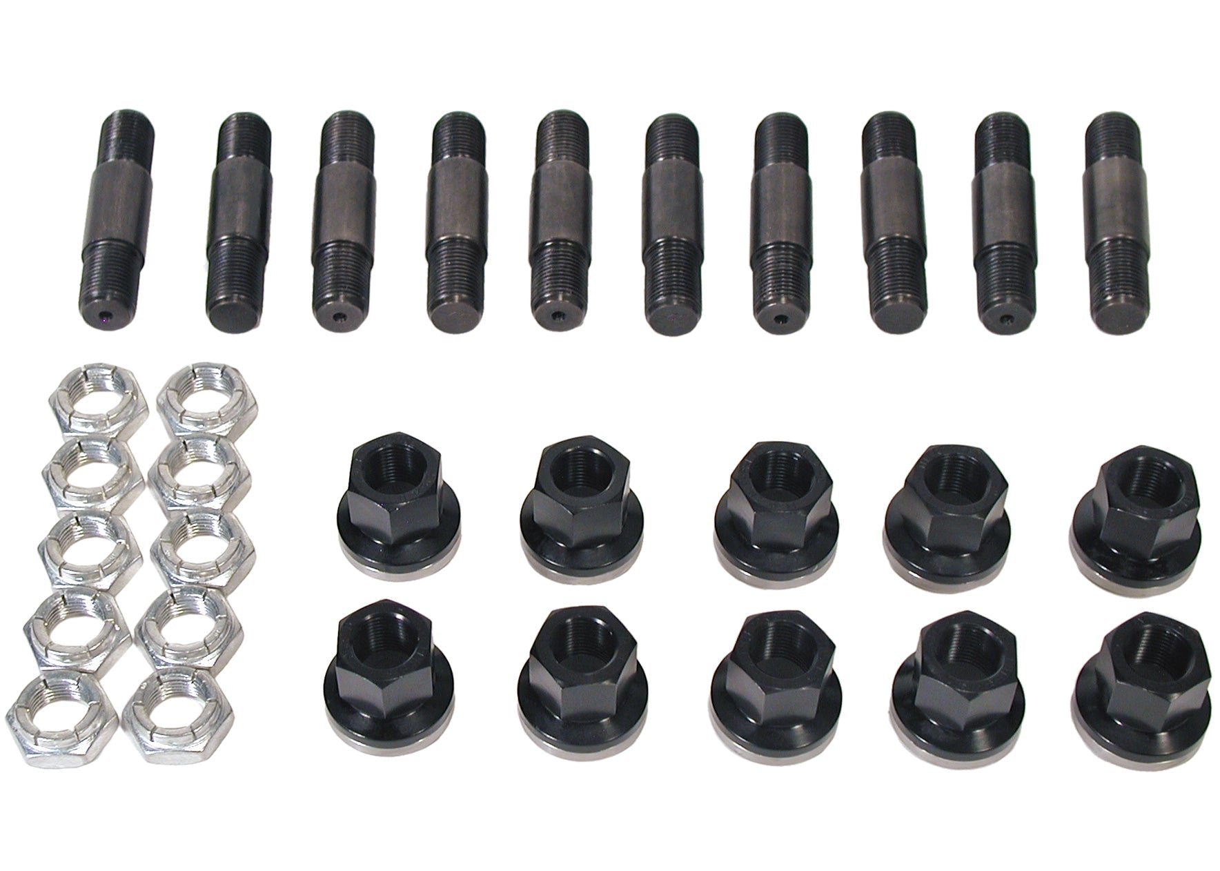 5/8" Titanium Stud / Aluminum Lugnut Kit (1.187" shoulder length) - Motion Raceworks
