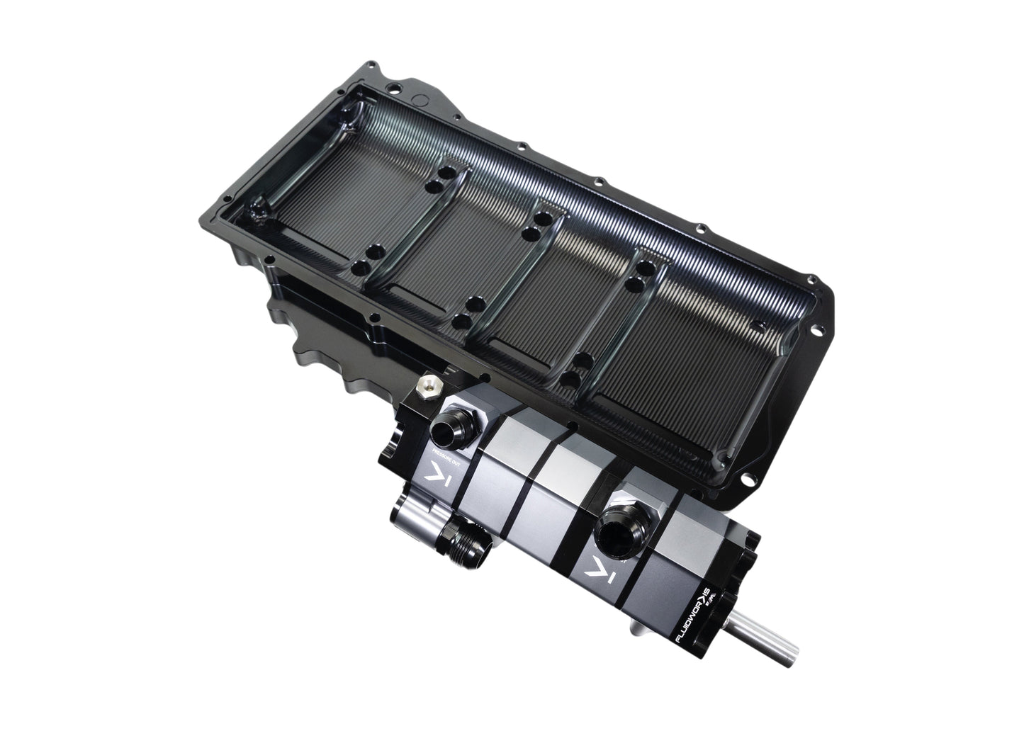 LS 5 Stage Billet Dry Sump Pan / Pump Combo