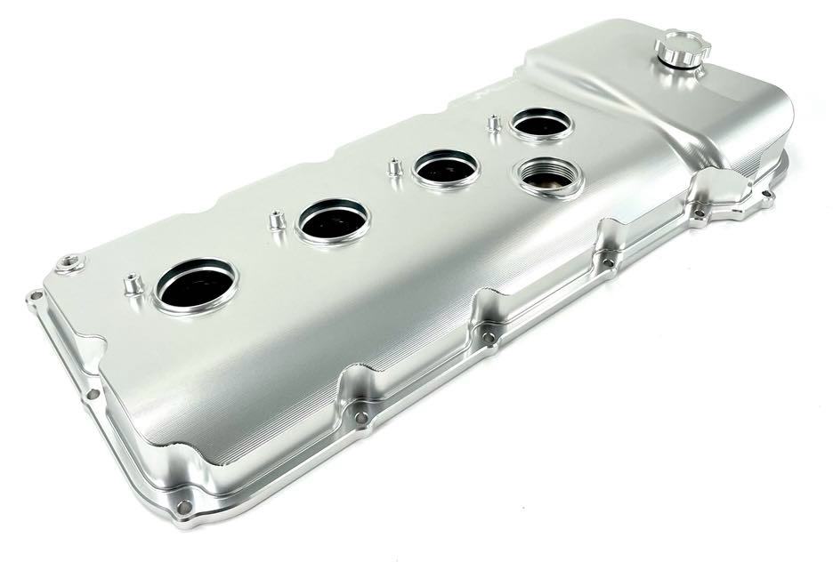 Motion Raceworks Billet Coyote Valve Covers Clear Anodizing