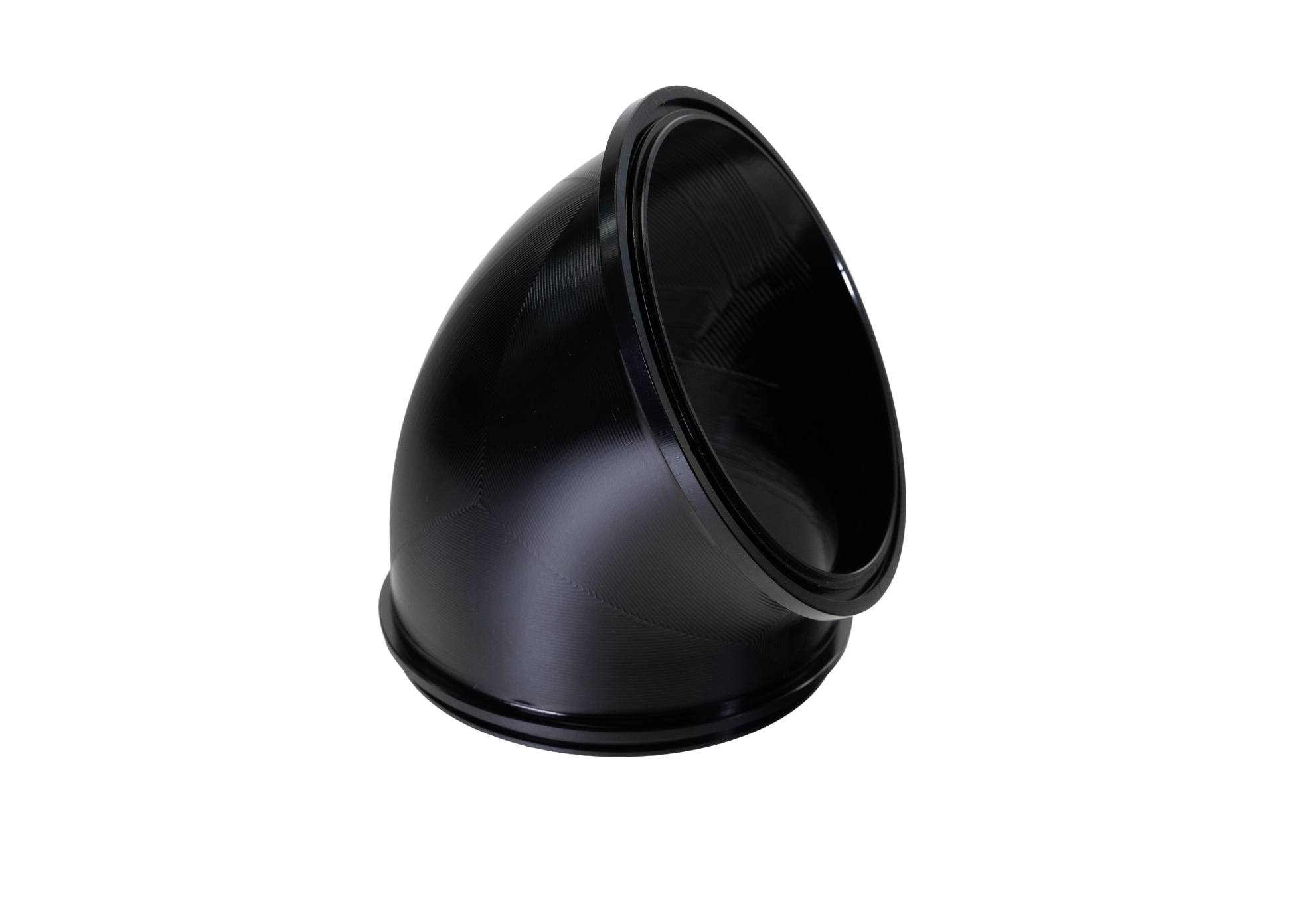 Attachment Only: Clockable 60° Tight Radius 4" V-Band Attachment for ICON 102mm - Motion Raceworks
