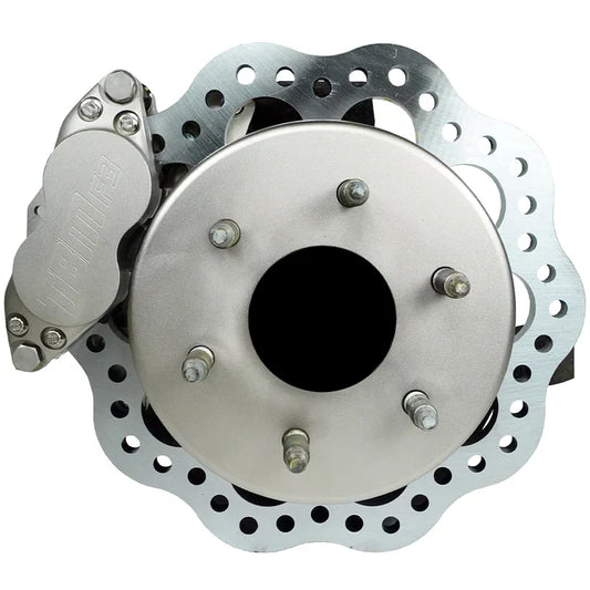 2015-24 F150 Rear Drag Brake Kit F3 4 Piston Calipers (Stock Housing Ends) - Motion Raceworks