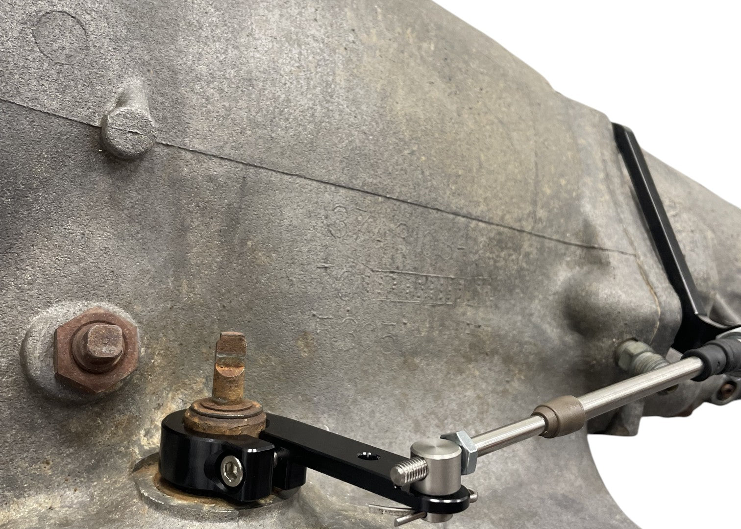 727 Chrysler Clean Neutral Operator Series Billet Shifter Front Exit - Motion Raceworks