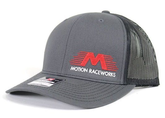 Motion Raceworks Hat Black/Grey Snapback - Motion Raceworks