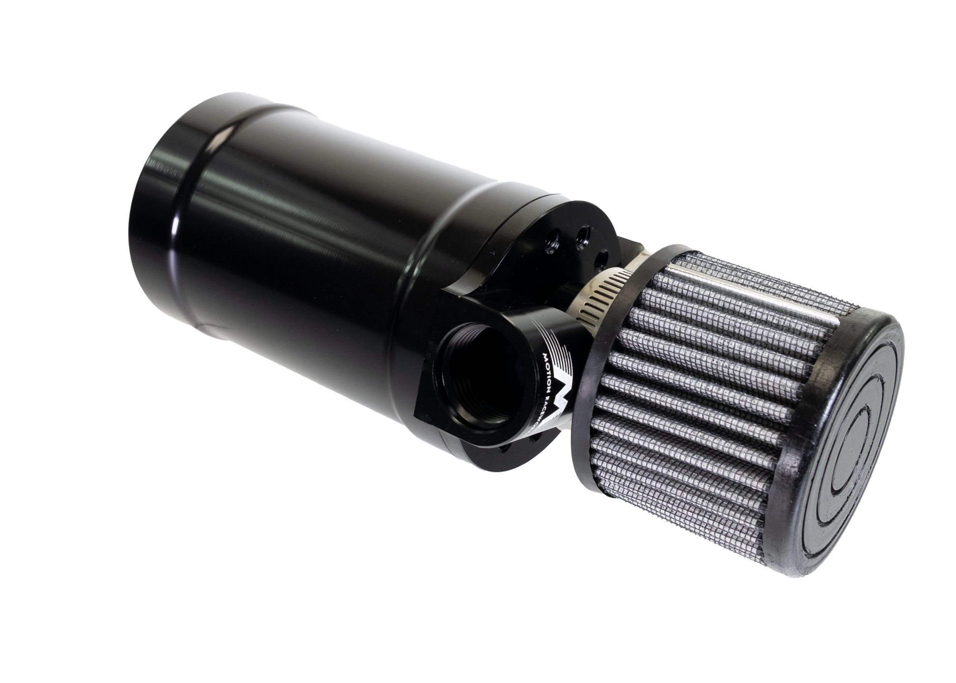Motion Raceworks Top Loader Billet Internally Baffled Oil Catch Can ( Single 12 AN Port ) - Motion Raceworks