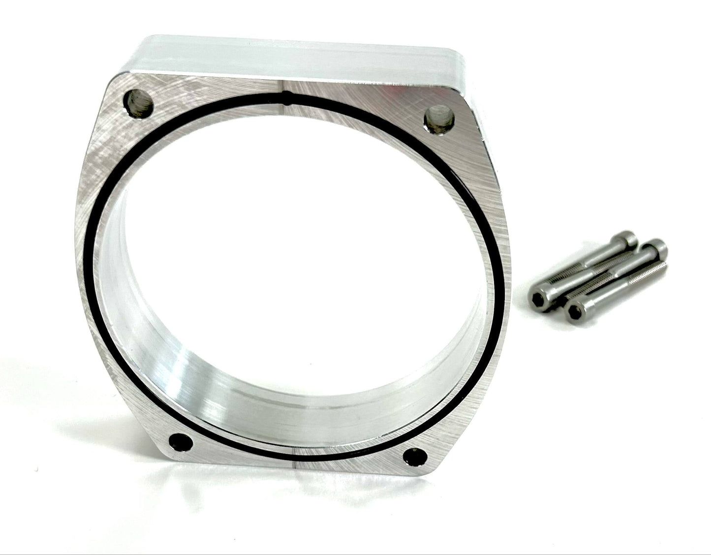 102mm 1" Throttle Body Spacer (LS 4-Bolt Pattern) BARE