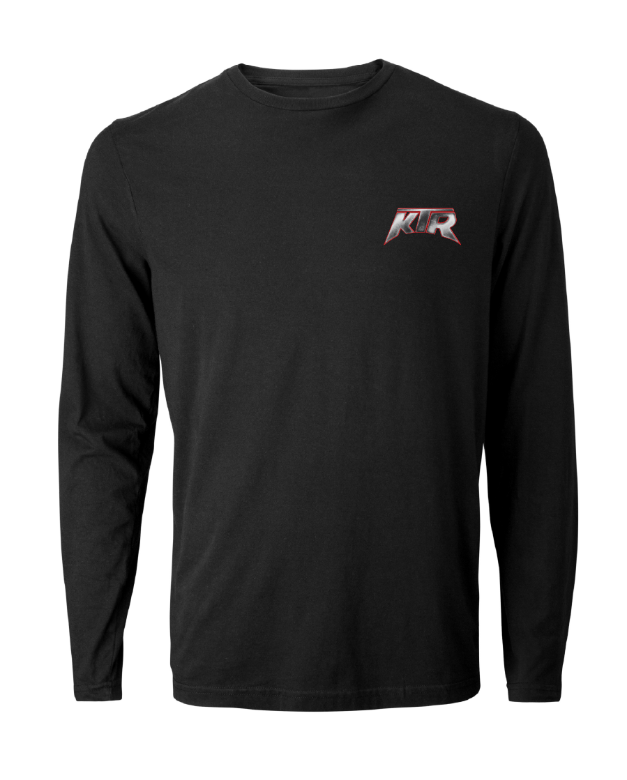 Embossed Flag Long Sleeve Shirt