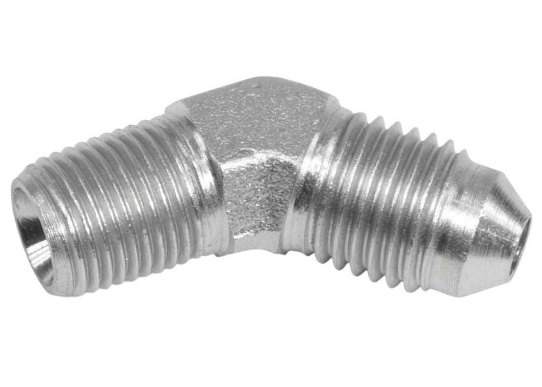1/8" to 4AN 45° Steel Fitting - Motion Raceworks