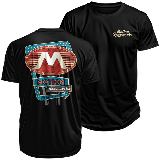 Motion Drive In Retro Shirt - Motion Raceworks