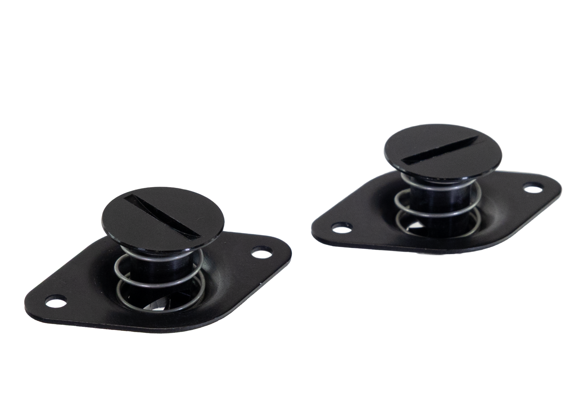 7/16 Black Anodized Dzus Fastener, Self Eject (2 Pack) - Motion Raceworks