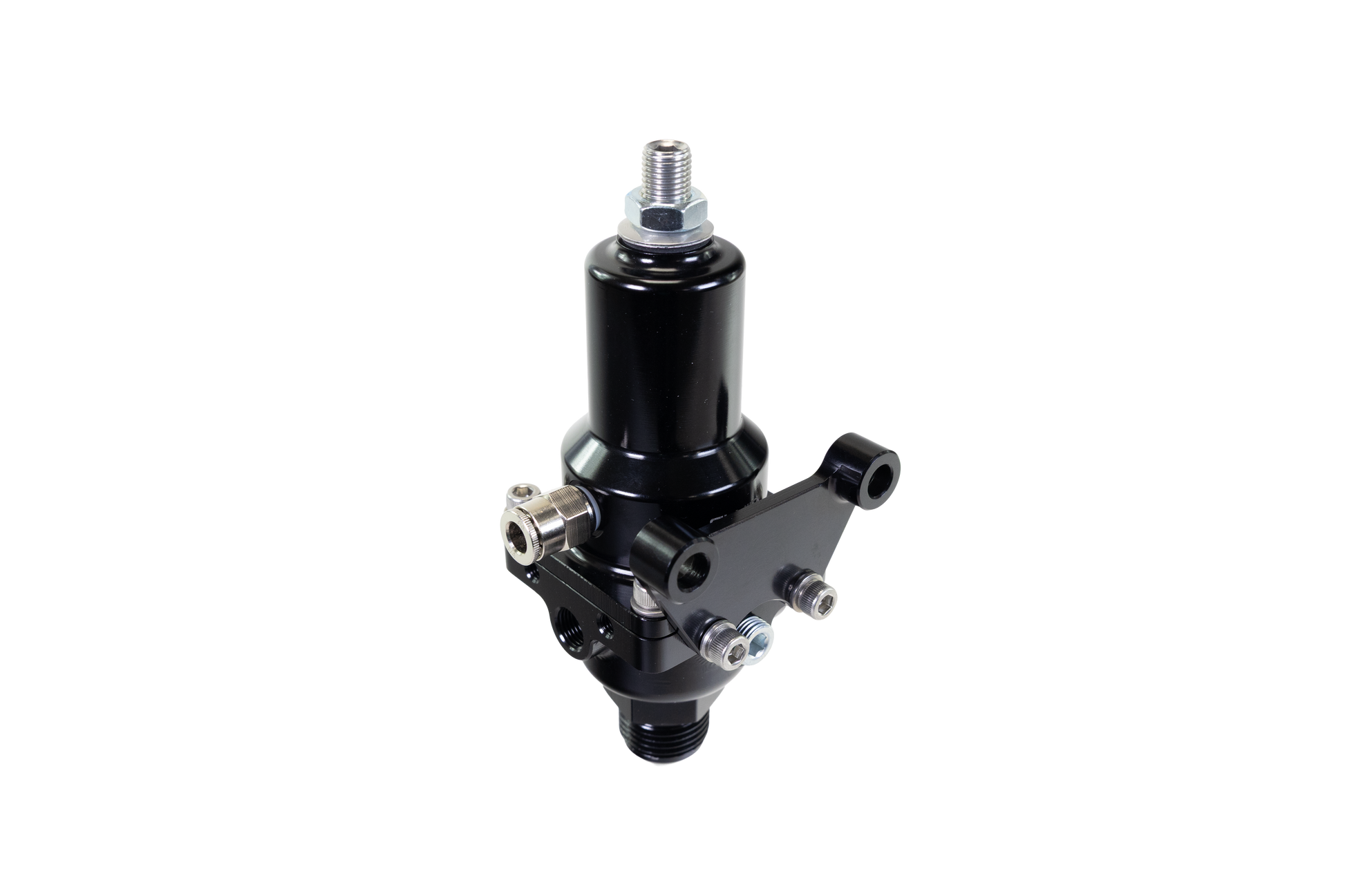 Fluidworks 7-20 gpm Fuel Pressure Regulator 90 Degree - Motion Raceworks