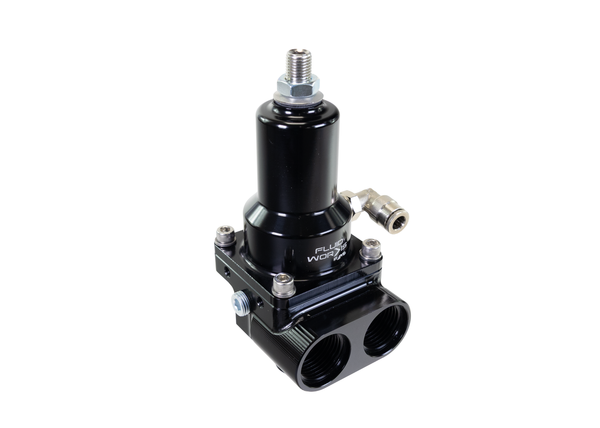 Fluidworks 7-20 gpm Fuel Pressure Regulator Front Loader - Motion Raceworks
