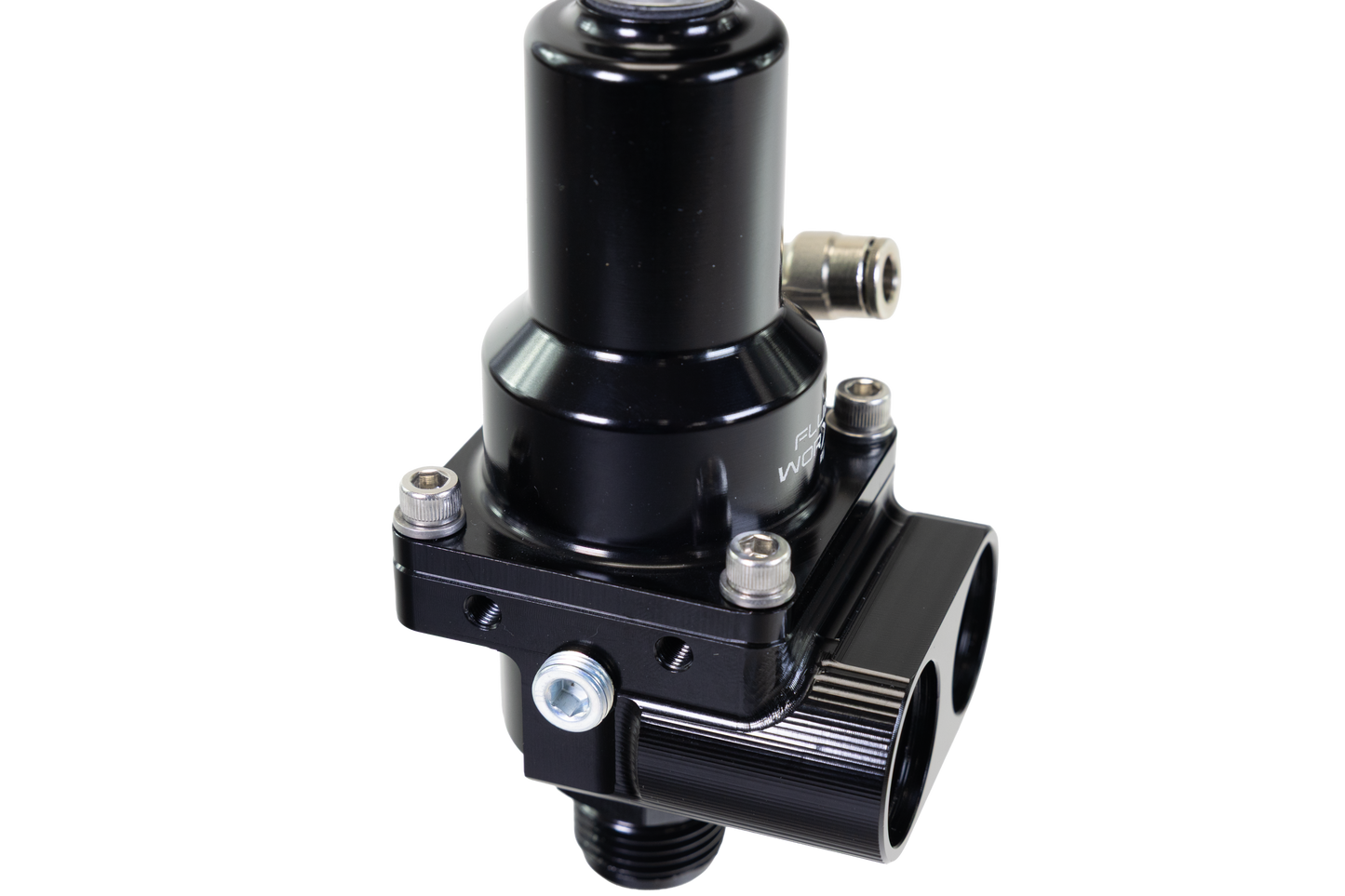 Fluidworks 7-20 gpm Fuel Pressure Regulator Front Loader - Motion Raceworks