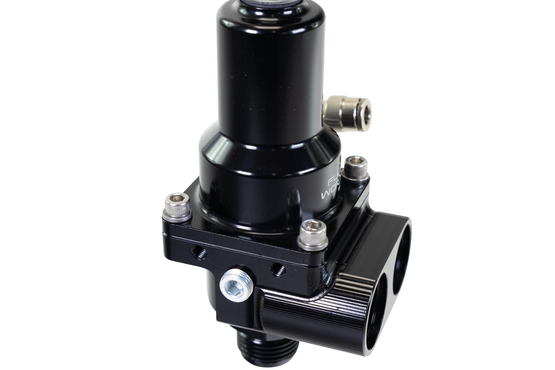 Fluidworks 7-20 gpm Fuel Pressure Regulator Front Loader - Motion Raceworks