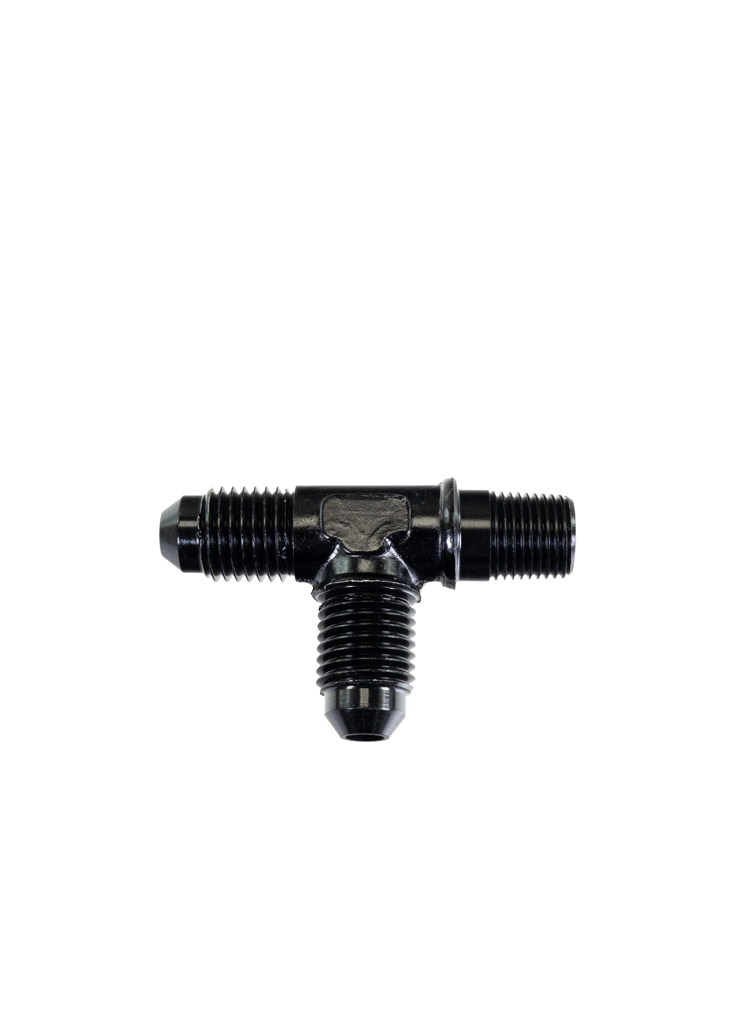 Fragola -4 AN x 1/8 NPT Tee Pipe On Run 482604-BL - Motion Raceworks