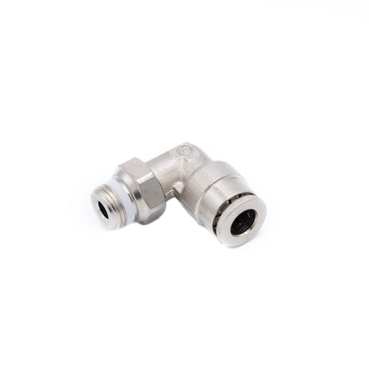 FuelTech 6mm to 1/8 NPT 90 Degree Push Lock Fitting