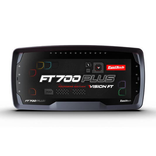 FuelTech FT700Plus ECU with 12" touchscreen, EFI, BlueTooth, Wi-Fi, and more. Racing engine management system.