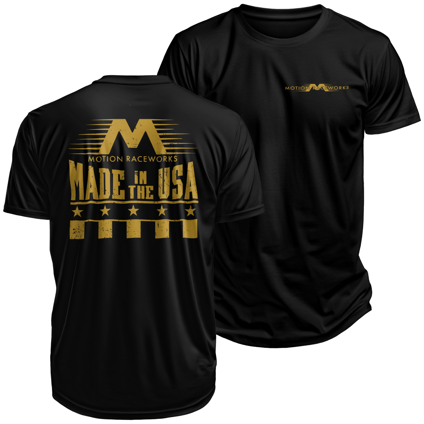 Gold Made in USA Shirt - Motion Raceworks