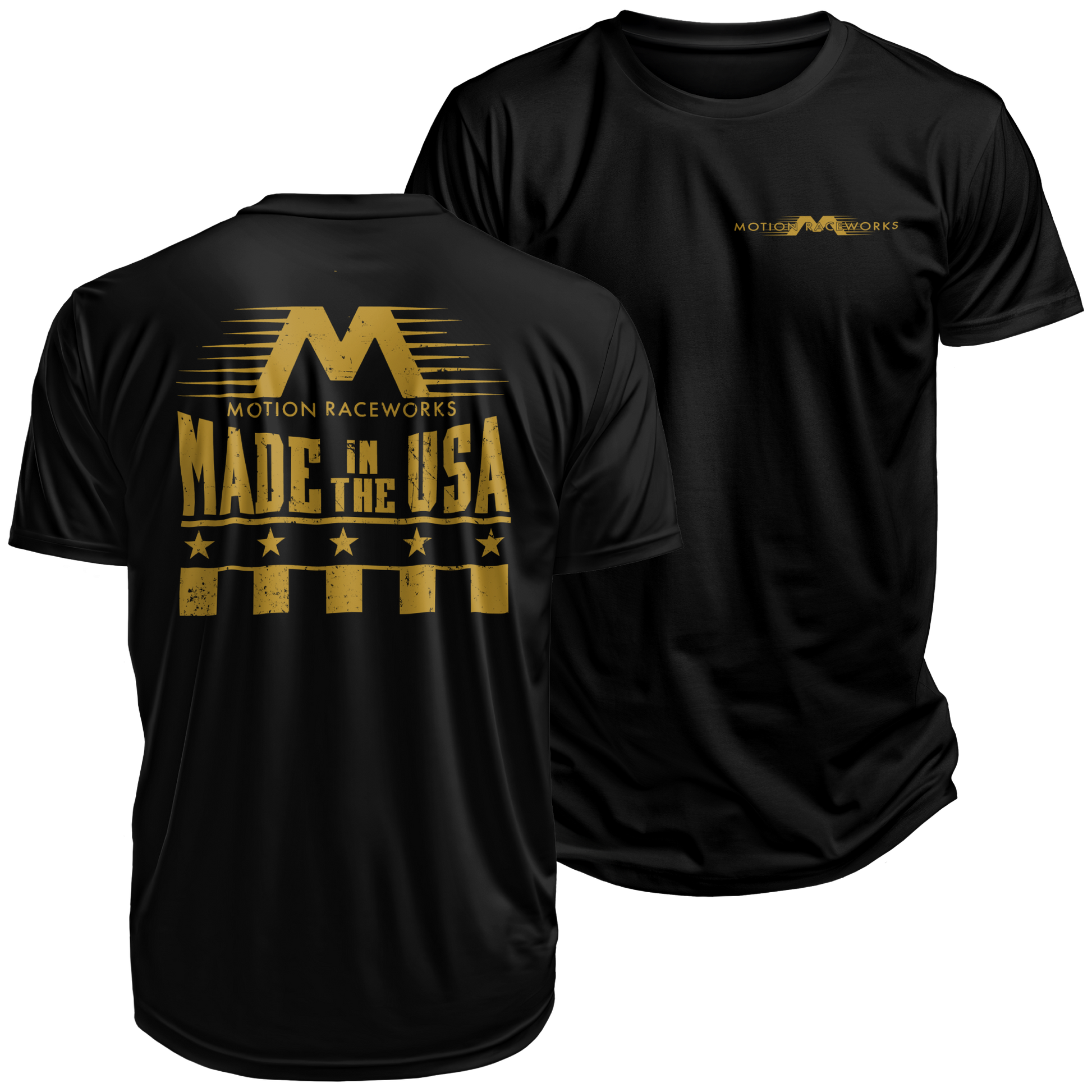 Gold Made in USA Shirt - Motion Raceworks