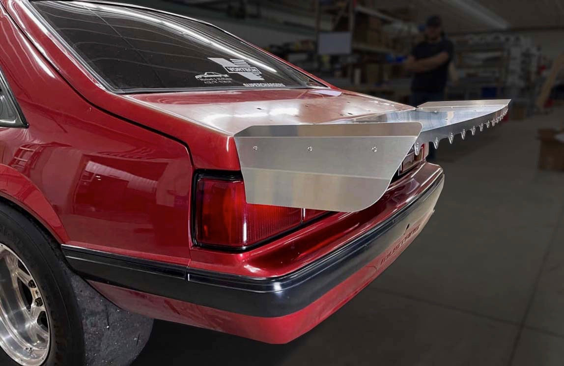 Motion Raceworks Foxbody Mustang Hatchback 15" Strutless Drag Wing 31-140-Motion Raceworks-Motion Raceworks
