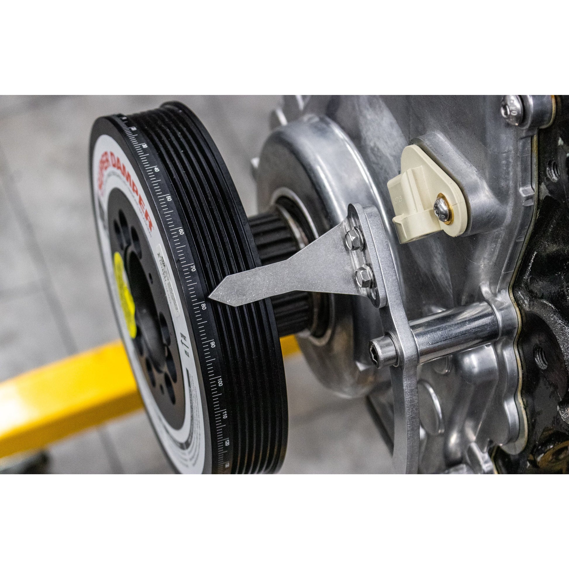 LS Adjustable Timing Pointer Kit (Truck / 5th Gen Camaro Spacing) 10-11004-Motion Raceworks-Motion Raceworks