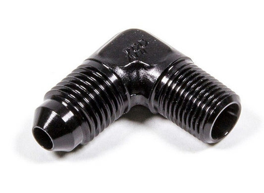 ELBOW,90 #3 FLARE-1/8NPT ALUM. BLACK (XRP-982203BB)