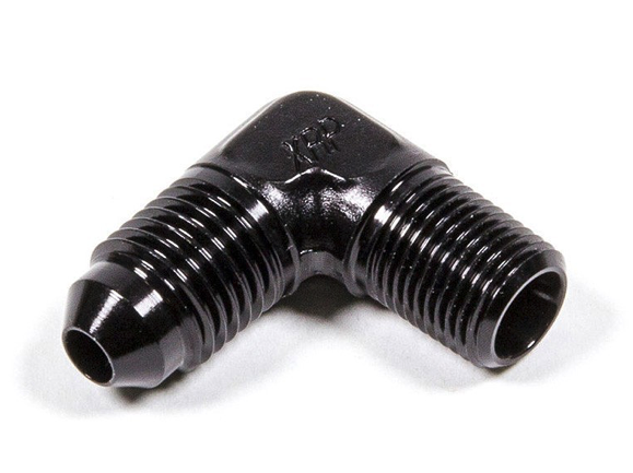 ELBOW,90 #6 FLARE-1/4NPT ALUM. BLACK (XRP-982206BB)