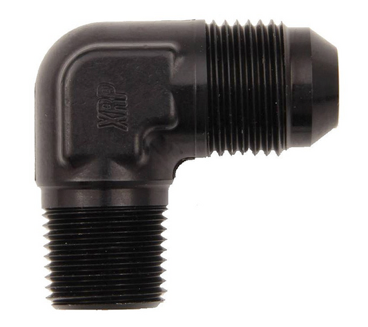 ELBOW,90 #8 FLARE-1/4NPT ALUM. BLACK (XRP-982207BB)