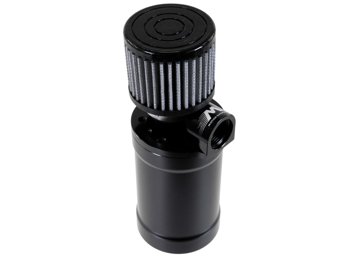 Motion Raceworks Top Loader Billet Internally Baffled Oil Catch Can ( Single 12 AN Port ) - Motion Raceworks