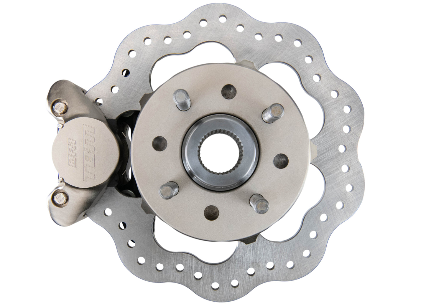 1992-2001 Honda/Acura (GSR & Hub City Knuckle) Drag Racing Rear Brake Kit - Motion Raceworks
