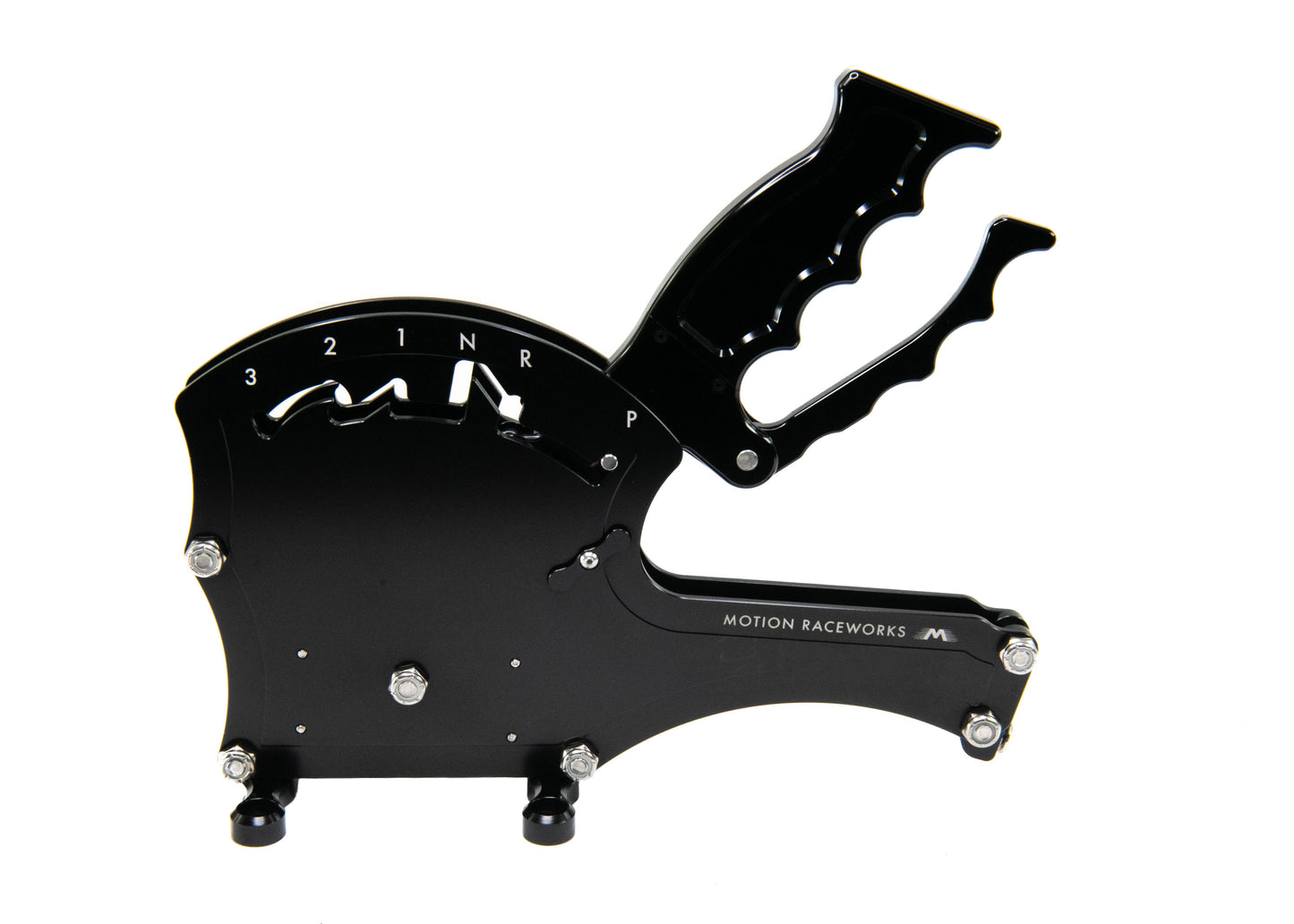 TH400 3 Speed Reverse Pattern Operator Series Billet Shifter Front Exit-Motion Raceworks-Motion Raceworks