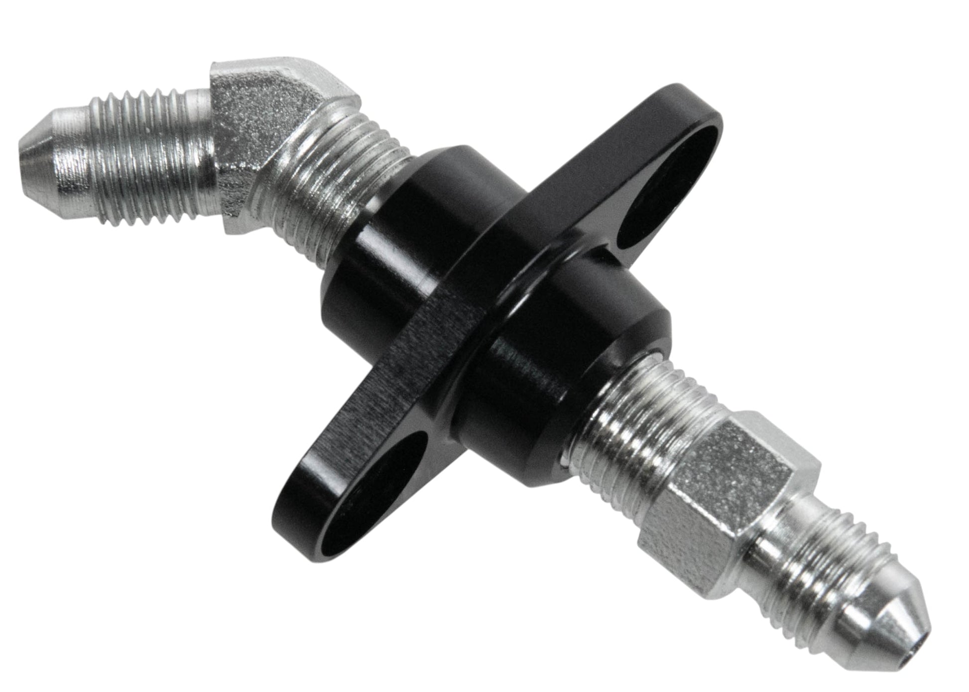 1/8" NPT Bulkhead Flanged Pass Thru Fitting by Motion Raceworks - Motion Raceworks