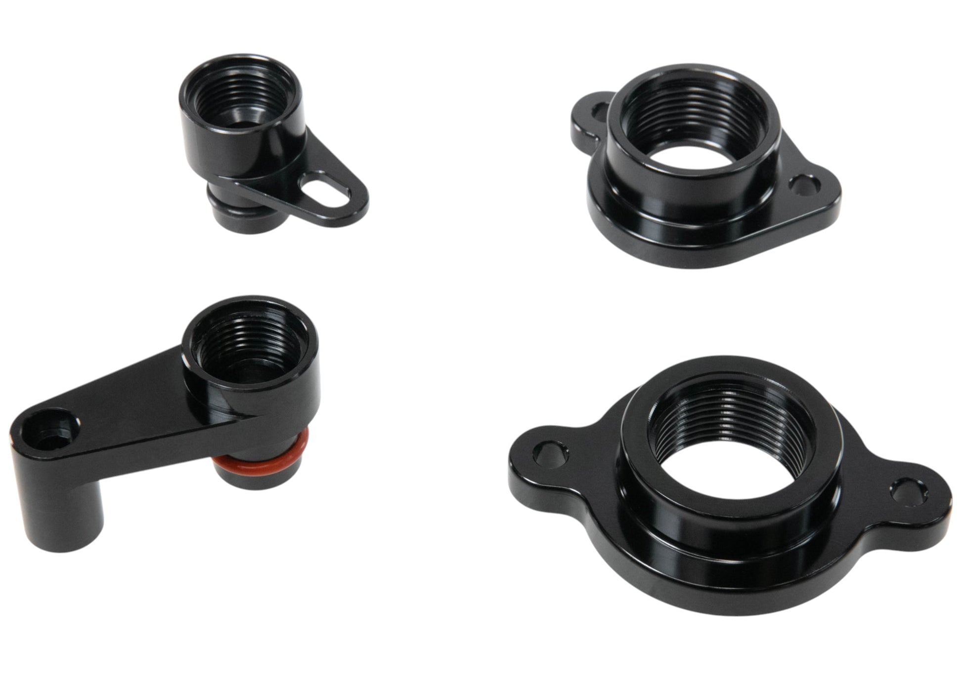Coyote Mechanical Water Pump AN Fitting Kit - Motion Raceworks