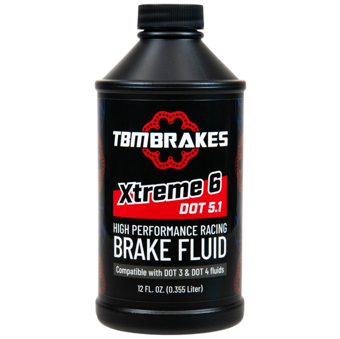 1 Case (12 bottles) TBM DOT 5.1 Extreme 6 Brake Fluid - Motion Raceworks