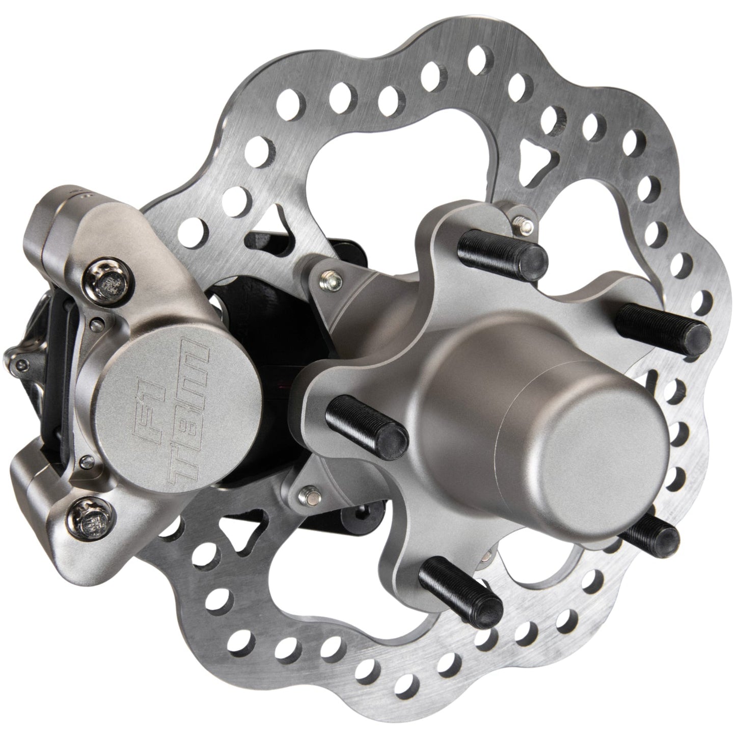 Racecraft 300115 (93-02 Camaro) Ultra Lites 2" Drop Billet Spindle Lightweight 2 Piston Front Brake Kit (5 on 4.75 Hubs)