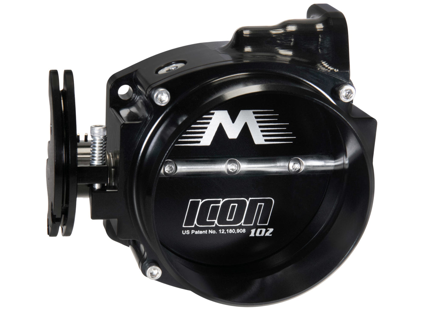 ICON 102/105mm Cable Drive Throttle Body (Black) w/ Interchangeable Connection - Motion Raceworks