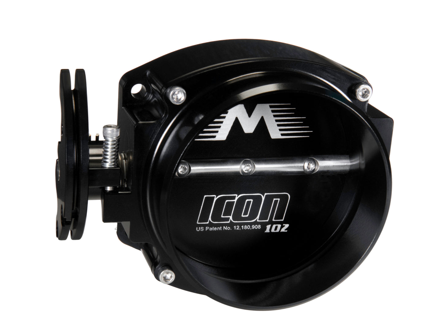 ICON Race 102/105mm Cable Drive Throttle Body (Black) w/ Interchangeable Connection - Motion Raceworks